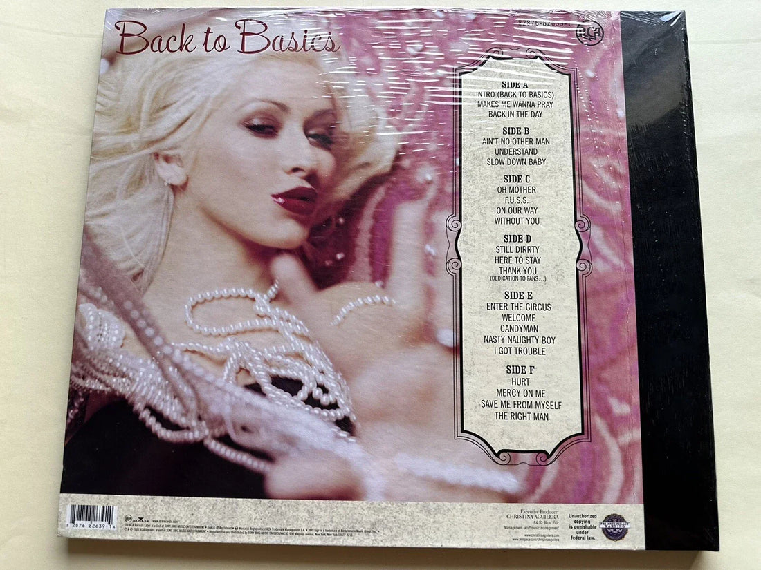 Christina Aguilera - Back To Basics (3xLP, Album, Ltd, Num)